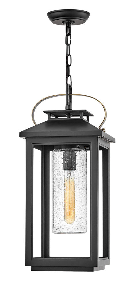 Hinkley OUTDOOR ATWATER Medium Hanging Lantern 1162 Outdoor Hanging Lights Hinkley Black  