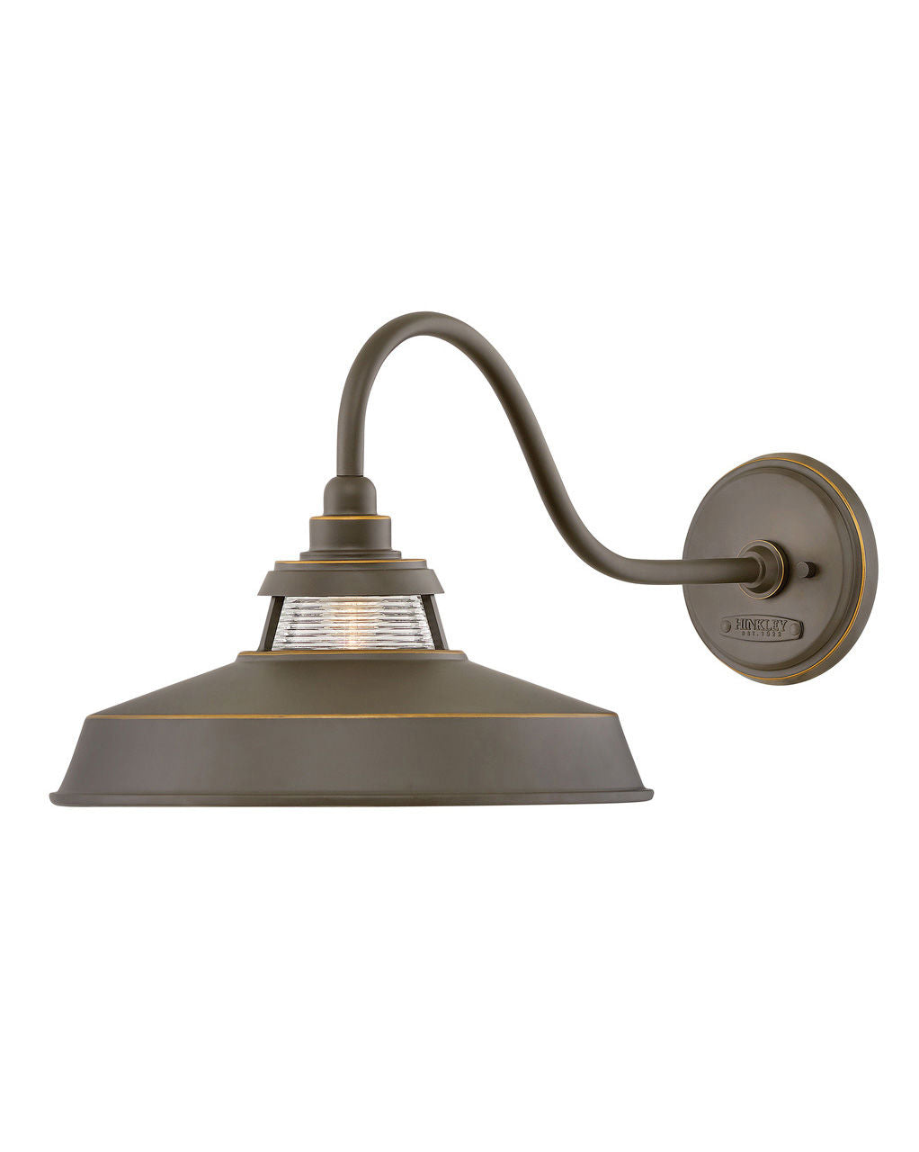 OUTDOOR TROYER Wall Mount Lantern Outdoor Wall Lights Hinkley Oil Rubbed Bronze 24.0x14.0x11.5 