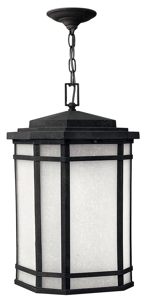 OUTDOOR CHERRY CREEK Hanging Lantern Outdoor Light Fixture l Hanging Hinkley Vintage Black 12.0x12.0x20.75 