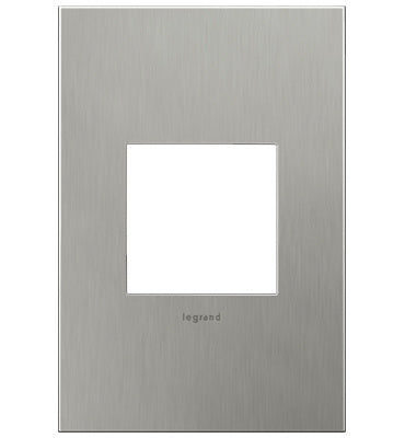 Adorne Brushed Stainless Wall Plate