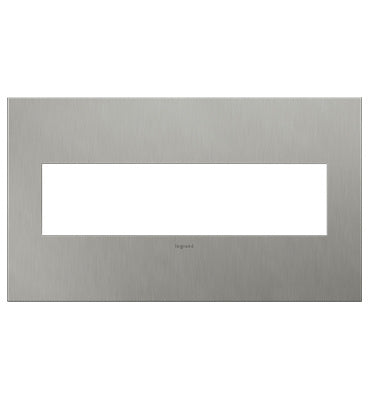 Adorne Brushed Stainless Wall Plate