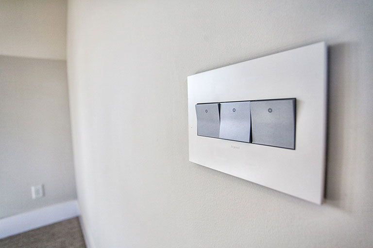 Adorne Gloss White-on-White Wall Plate Lighting Controls Legrand   