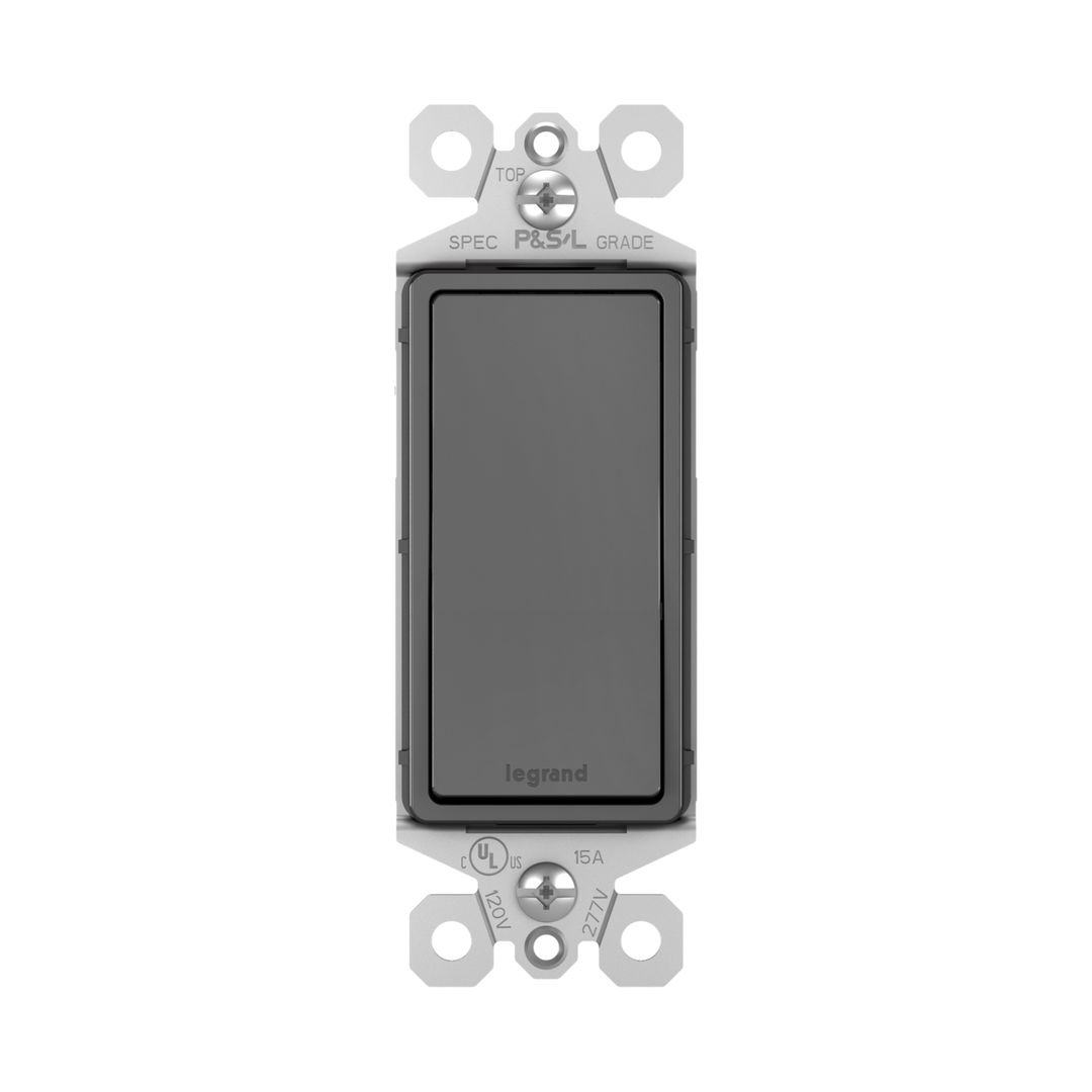 radiant® 15A 4-Way Switch TM874 Light Switches Adorne Black  