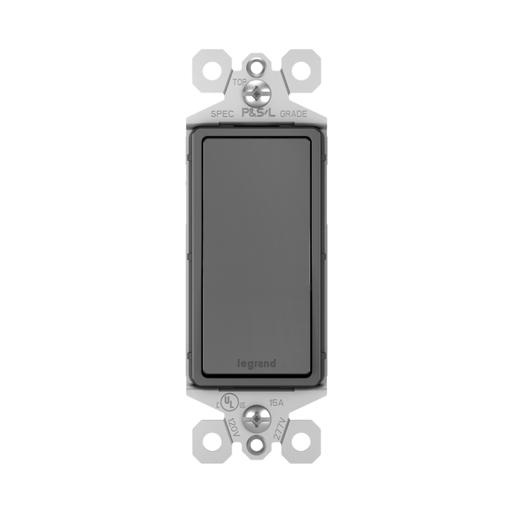 radiant® 15A 4-Way Switch TM874 Light Switches Adorne Black  