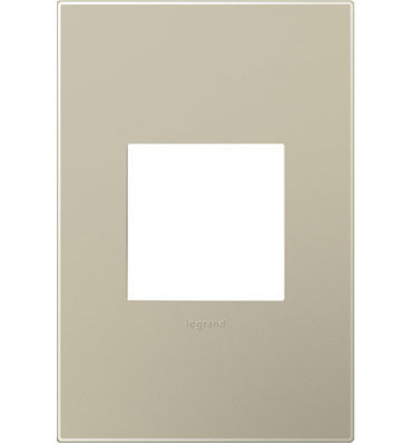 Adorne Titanium Wall Plate Wall Plates Legrand Titanium 1-Gang 