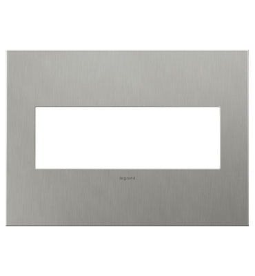 Adorne Brushed Stainless Wall Plate