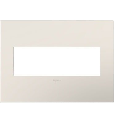 Adorne Satin Light Almond Wall Plate Wall Plates Legrand Satin Light Almond 3-Gang 