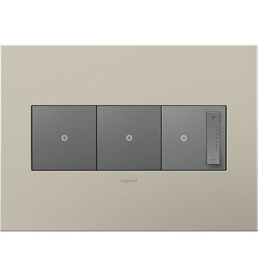 Adorne Satin Nickel Wall Plate