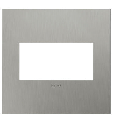 Adorne Brushed Stainless Wall Plate