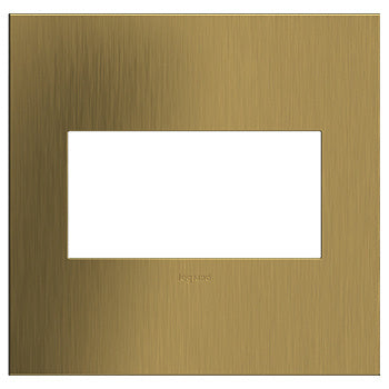 Adorne Brushed Satin Brass Wall Plate
