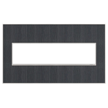 Adorne Rustic Grey Wall Plate Wall Plates Legrand Rustic Grey 4-Gang 