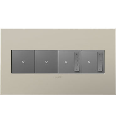 Adorne Satin Nickel Wall Plate