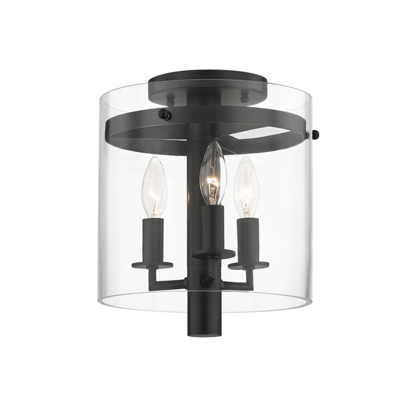 Hudson Valley 3 LIGHT FLUSH MOUNT 1303 Ceiling Semi Flush Mounts Hudson Valley Lighting Bronze  