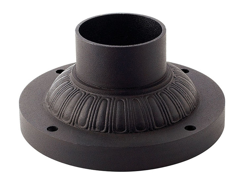 DECORATIVE PIER MOUNT Base Aluminum Outdoor Wall Lights Hinkley Museum Bronze 7.0x7.0x3.5