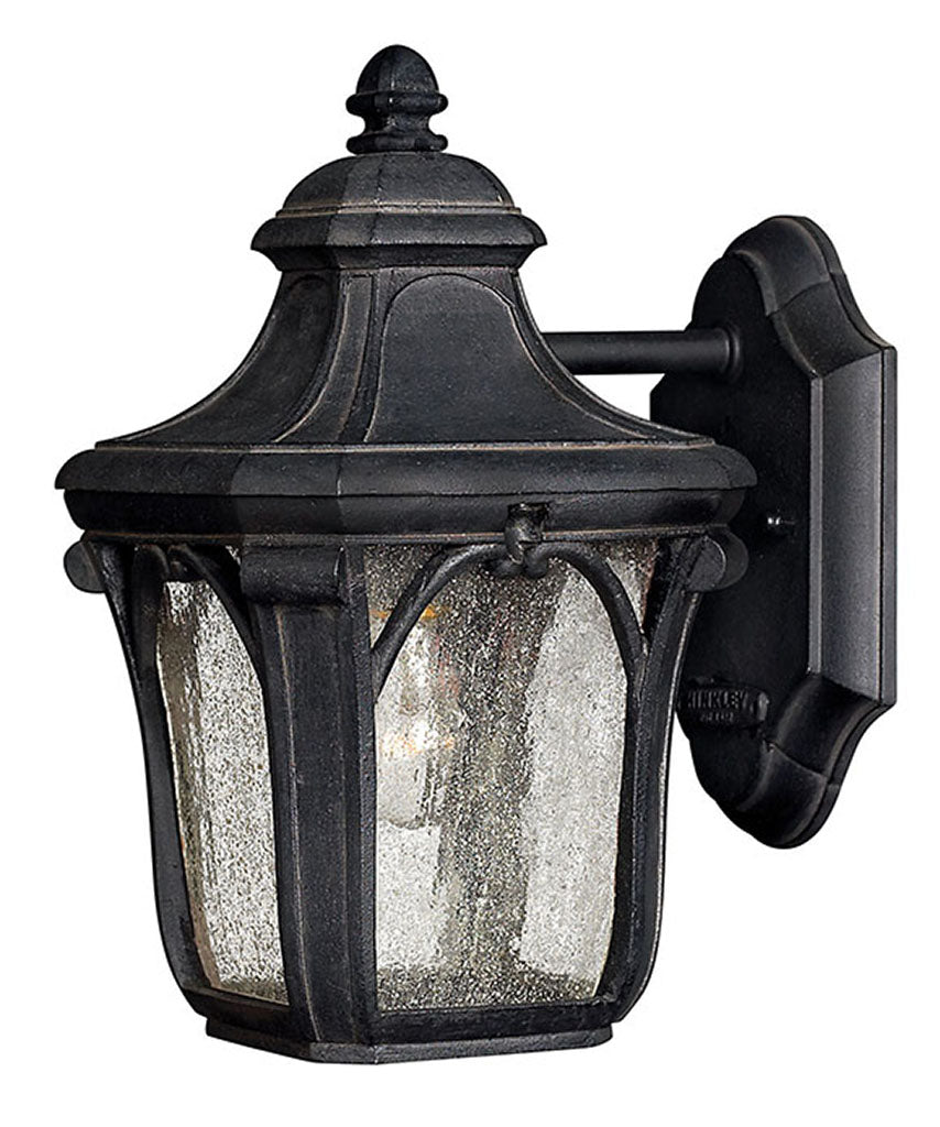 OUTDOOR TRAFALGAR Wall Mount Lantern Outdoor Wall Lights Hinkley Museum Black 7.5x6.0x10.0