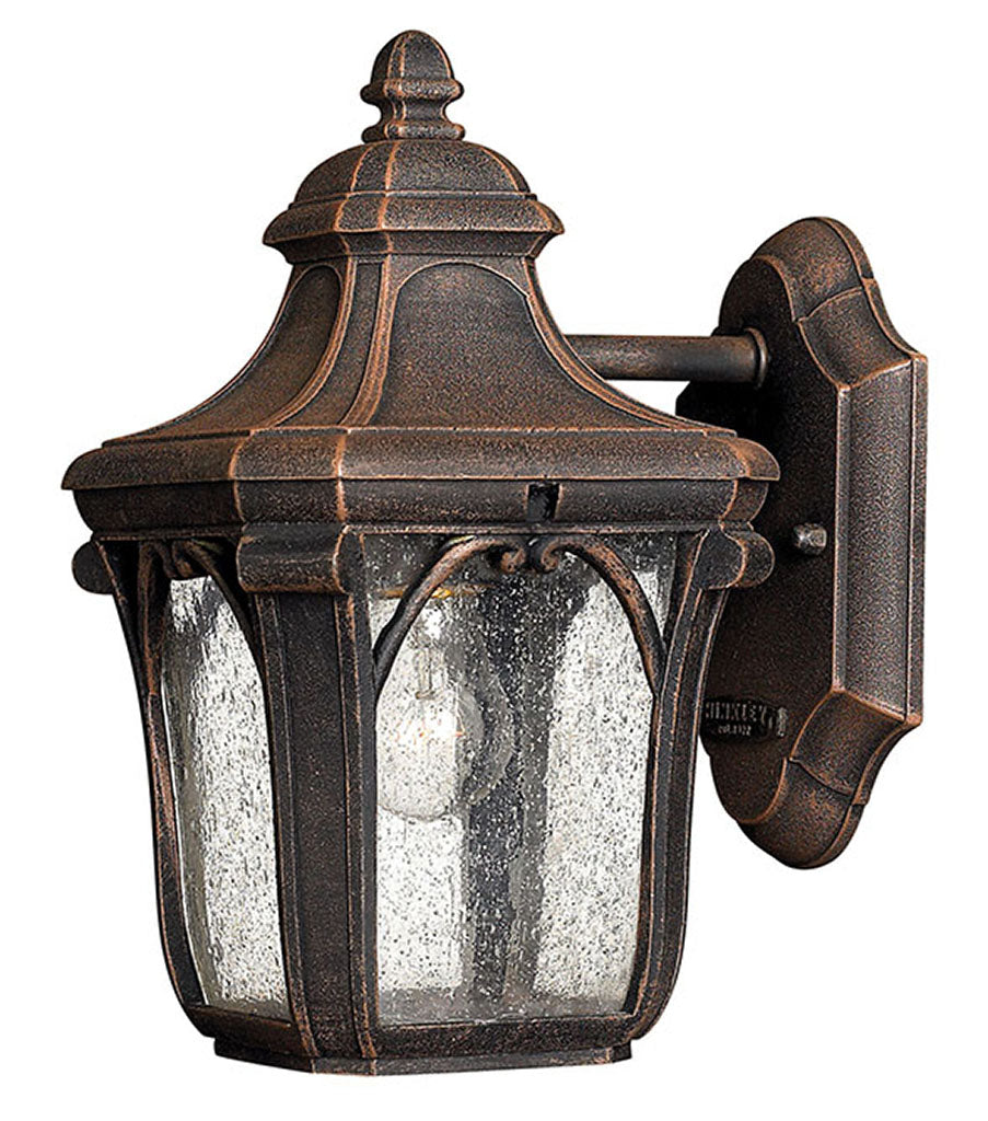 OUTDOOR TRAFALGAR Wall Mount Lantern Outdoor Wall Lights Hinkley Mocha 7.5x6.0x10.0