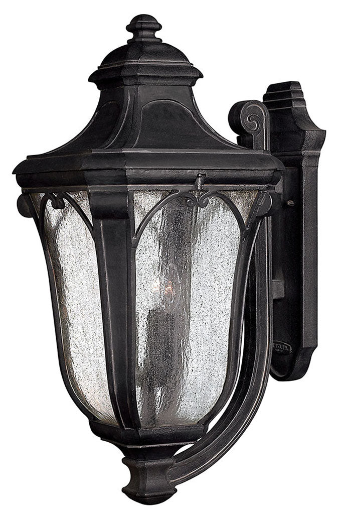 OUTDOOR TRAFALGAR Wall Mount Lantern Outdoor Wall Lights Hinkley Museum Black 16.0x12.0x26.5