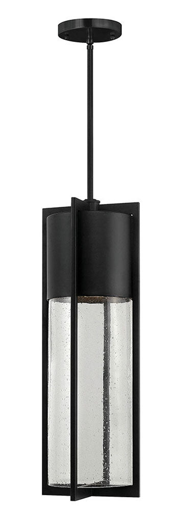 OUTDOOR SHELTER Hanging Lantern Outdoor Light Fixture l Hanging Hinkley Black 8.25x8.25x24.5 
