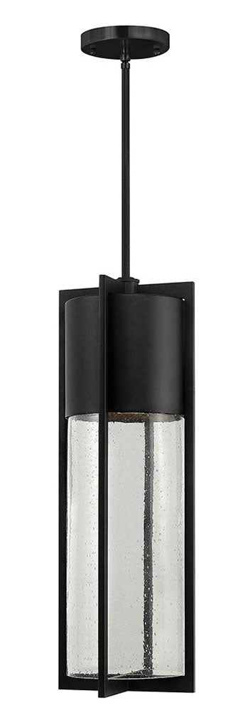 OUTDOOR SHELTER Hanging Lantern Outdoor Hanging Lights Hinkley Black 8.25x8.25x24.5