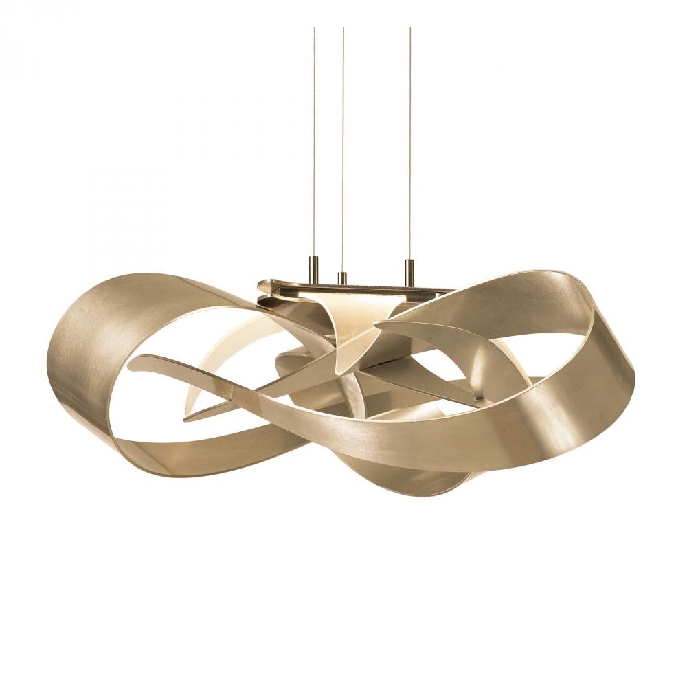 Hubbardton Forge Flux LED Pendant 136520 Pendants Hubbardton Forge Gold  