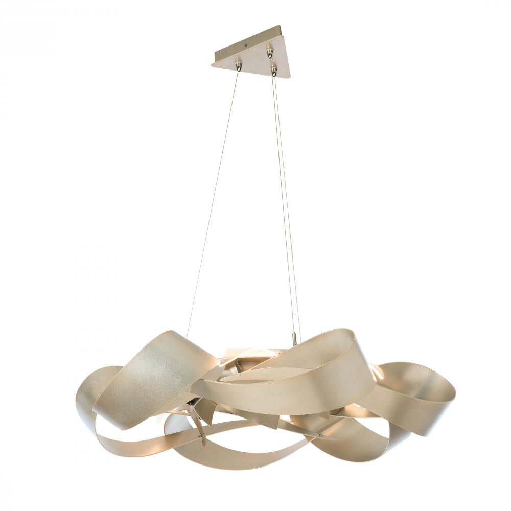 Hubbardton Forge Flux Large LED Pendant 136525 Pendants Hubbardton Forge Platinum  