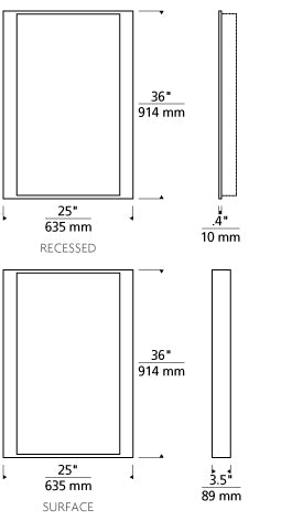 Tech Lighting Siber Mirror Wall Sconces Visual Comfort Modern   