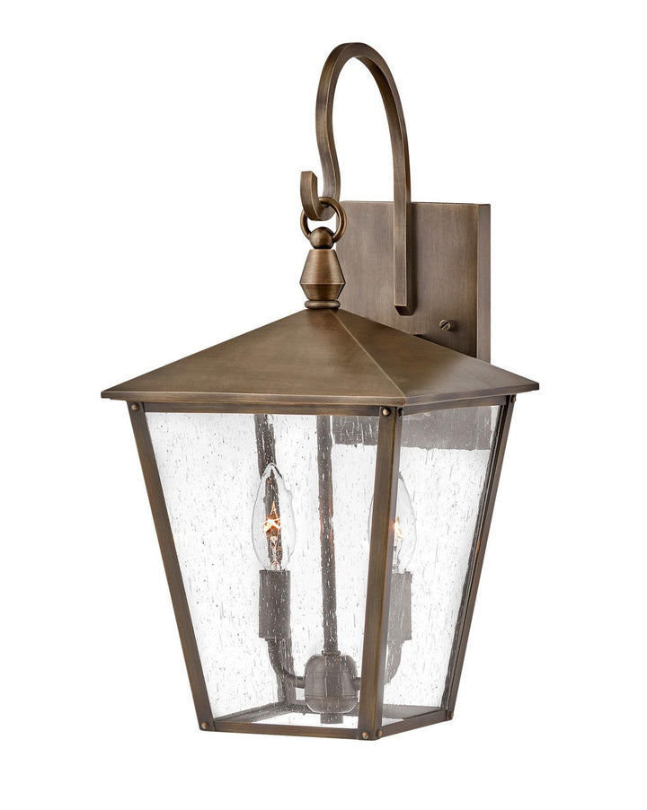 OUTDOOR HUNTERSFIELD Wall Mount Lantern Outdoor Wall Lights Hinkley Burnished Bronze 10.75x9.0x18.75 