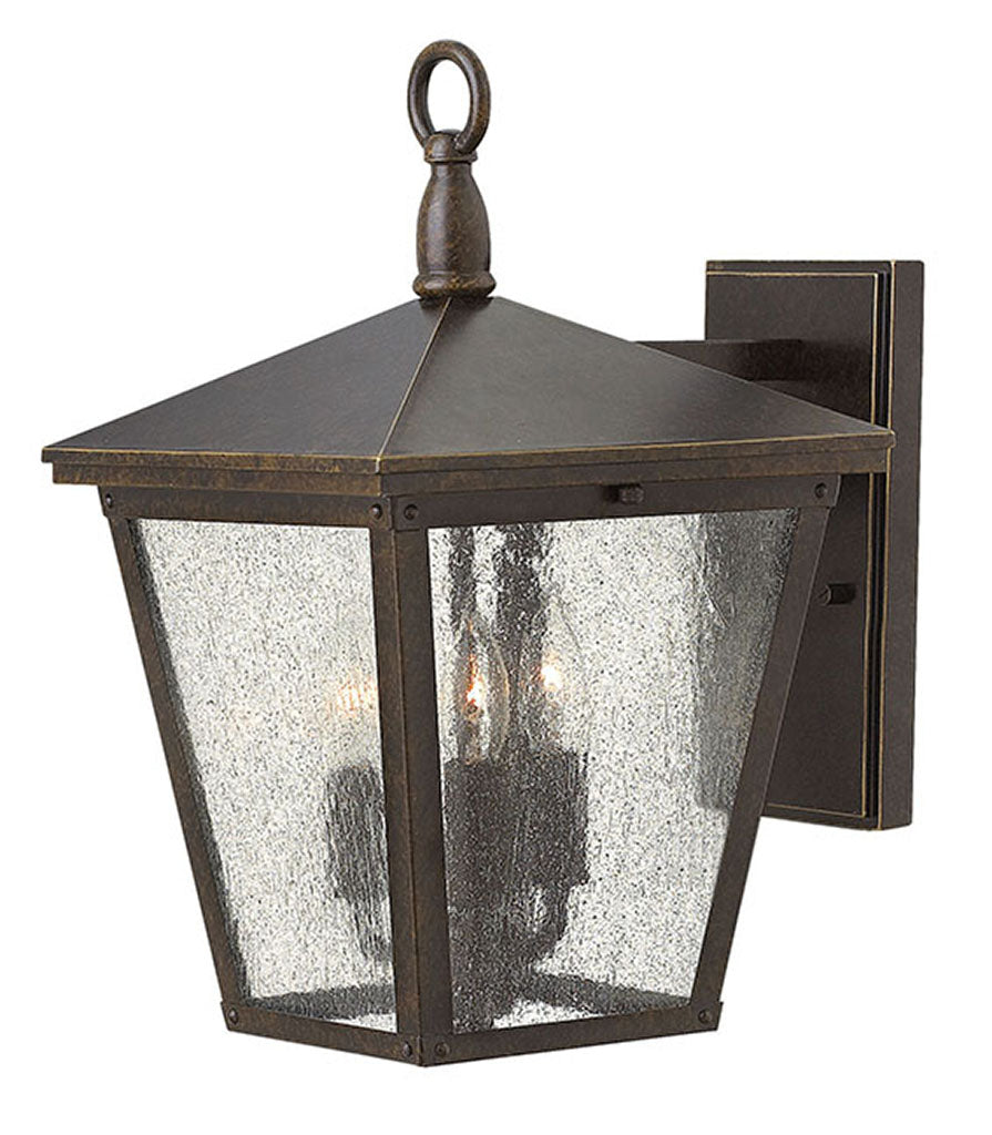 OUTDOOR TRELLIS Wall Mount Lantern Outdoor Wall Lights Hinkley Regency Bronze 11.5x9.0x14.75 