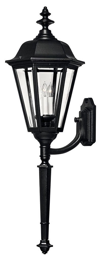 OUTDOOR MANOR HOUSE Wall Mount Lantern Outdoor l Wall Hinkley Black 14.5x13.75x41.0 