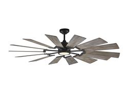 Monte Carlo 62" Prairie Fan Ceiling Fan 14PRR62