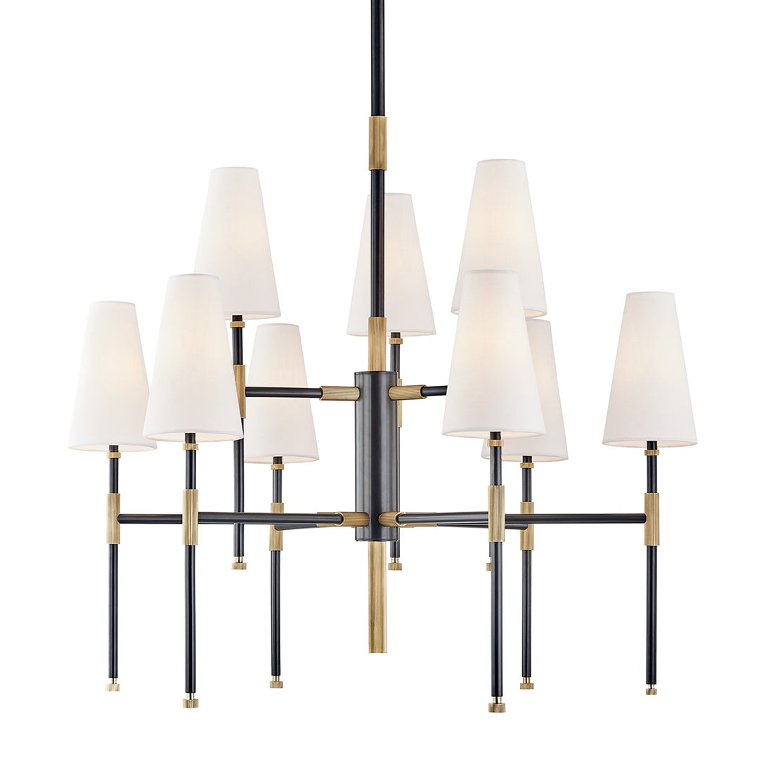 Hudson Valley 9 LIGHT CHANDELIER 3734 Chandeliers Hudson Valley Lighting Bronze  