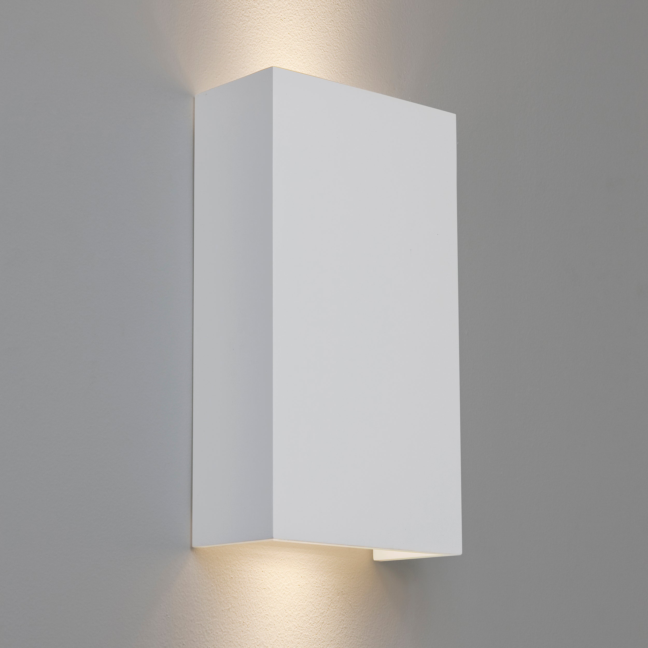 Astro Lighting Pella Wall Light Fixtures Astro Lighting 3.11x7.48x12.8 Plaster No, LED GU10