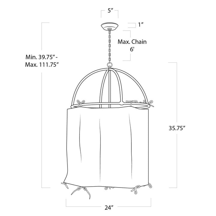 Regina Andrew Coastal Living Zephyr Pendant Chandeliers Regina Andrew   