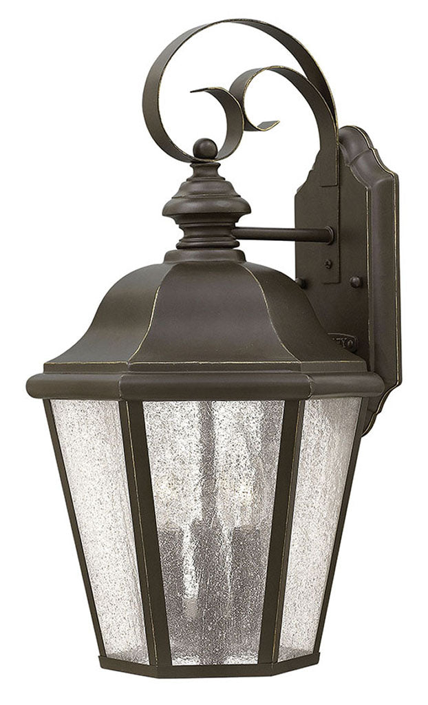 OUTDOOR EDGEWATER Wall Mount Lantern Outdoor Wall Lights Hinkley Oil Rubbed Bronze 9.5x10.0x18.0