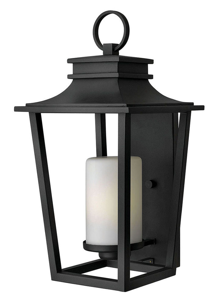 OUTDOOR SULLIVAN Wall Mount Lantern Outdoor Wall Lights Hinkley Black 12.75x11.75x23.0