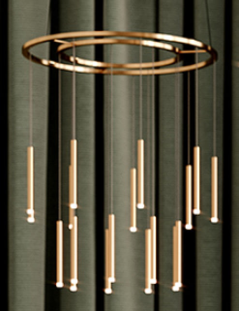 Bover CANDLE Pendant Lamp S/18L Pendants Bover   