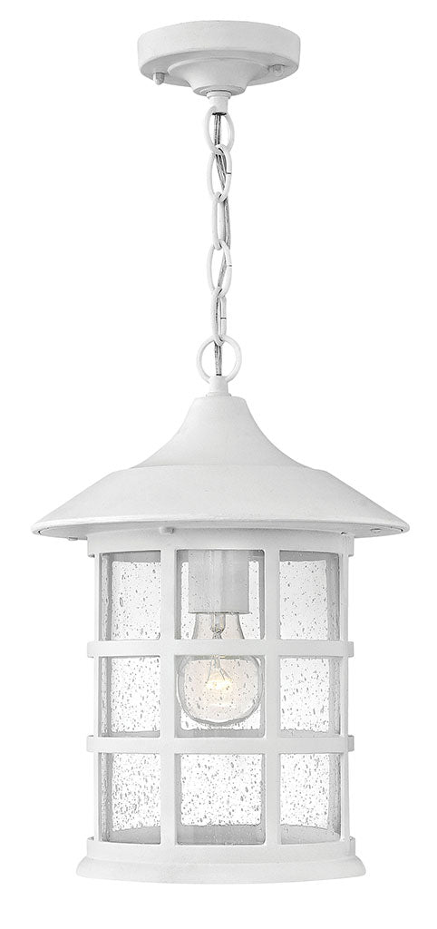 OUTDOOR FREEPORT Hanging Lantern Outdoor Hanging Lights Hinkley Classic White 10.0x10.0x14.0 