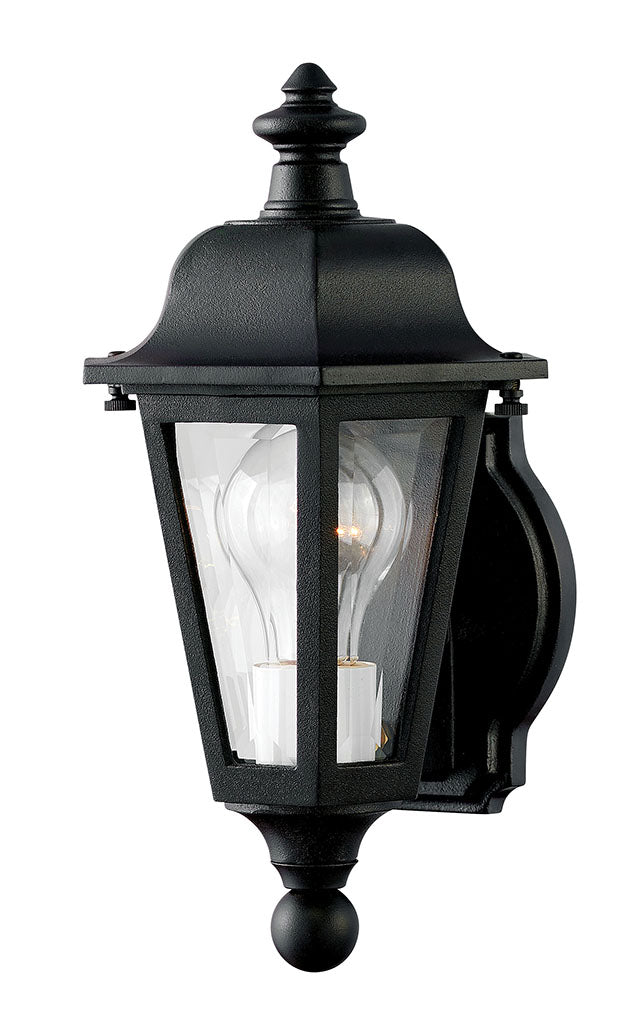 OUTDOOR MANOR HOUSE Wall Mount Lantern Outdoor l Wall Hinkley Black 6.75x7.0x12.5 