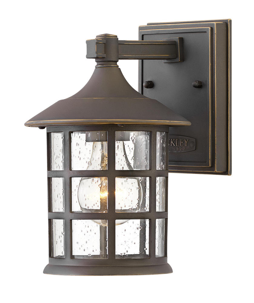 Hinkley FREEPORT COASTAL ELEMENTS Small Wall Mount Lantern 1860 Outdoor Wall Lights Hinkley Bronze  