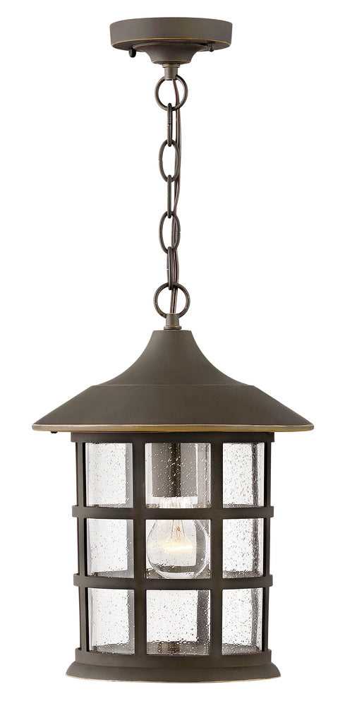 Hinkley FREEPORT COASTAL ELEMENTS Large Hanging Lantern 1862 Outdoor Light Fixture Hinkley Bronze  