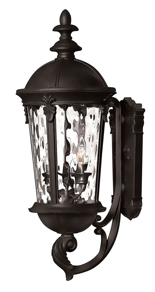 OUTDOOR WINDSOR Wall Mount Lantern Outdoor Wall Lights Hinkley Black 12.0x9.5x25.5