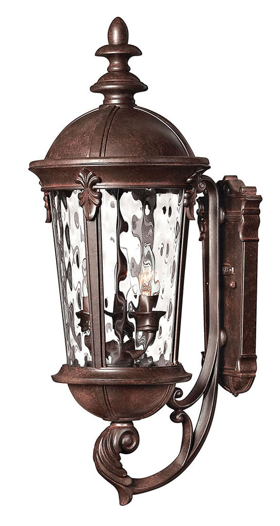 OUTDOOR WINDSOR Wall Mount Lantern Outdoor Wall Lights Hinkley River Rock 12.0x9.5x25.5