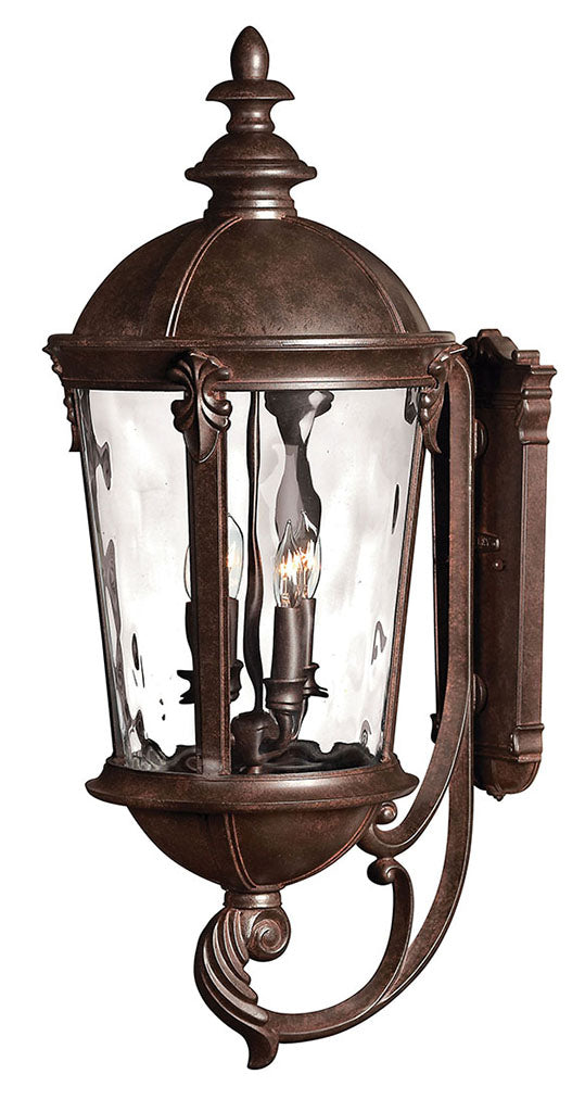 OUTDOOR WINDSOR Wall Mount Lantern Outdoor Wall Lights Hinkley River Rock 15.5x12.5x32.0