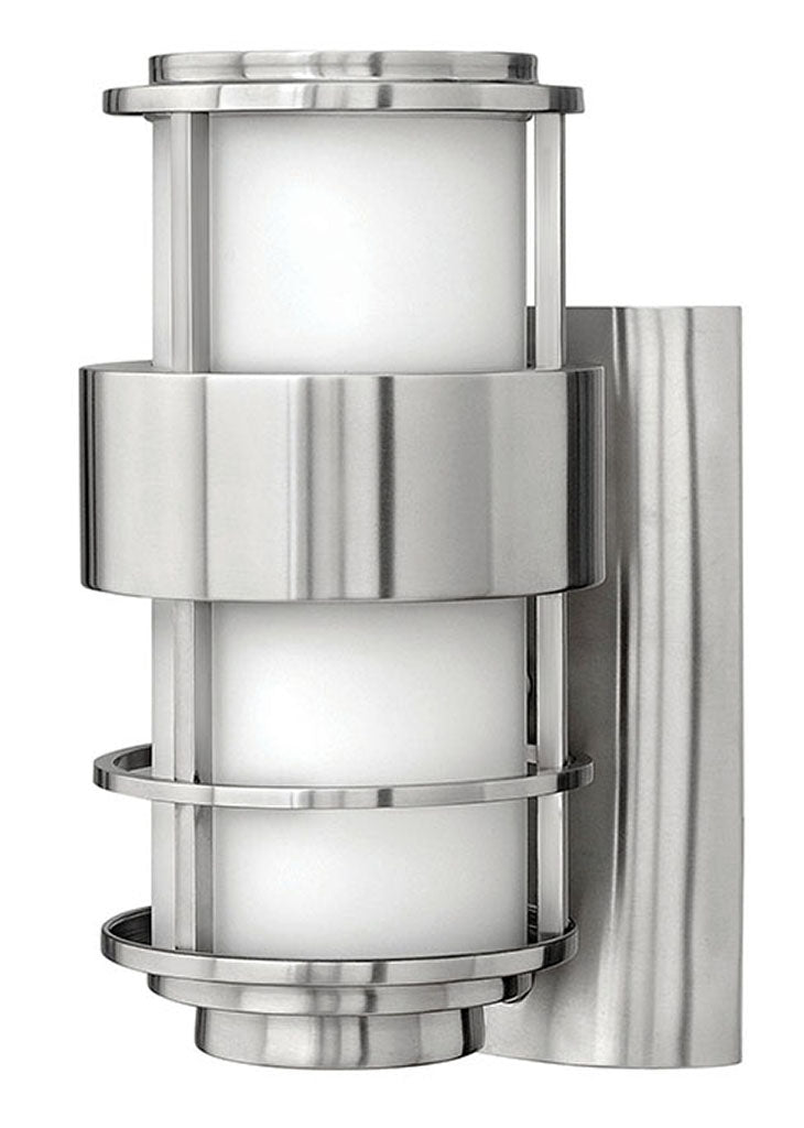 OUTDOOR SATURN Wall Mount Lantern Outdoor Wall Lights Hinkley Stainless Steel 7.5x6.0x12.0