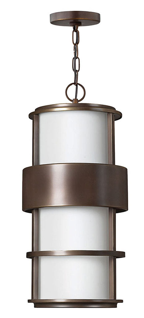 OUTDOOR SATURN Hanging Lantern Outdoor Hanging Lights Hinkley Metro Bronze 10.0x10.0x21.25 