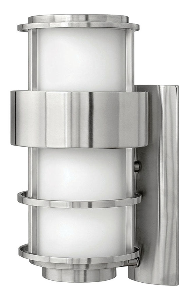 OUTDOOR SATURN Wall Mount Lantern Outdoor Wall Lights Hinkley Stainless Steel 9.5x8.0x16.0