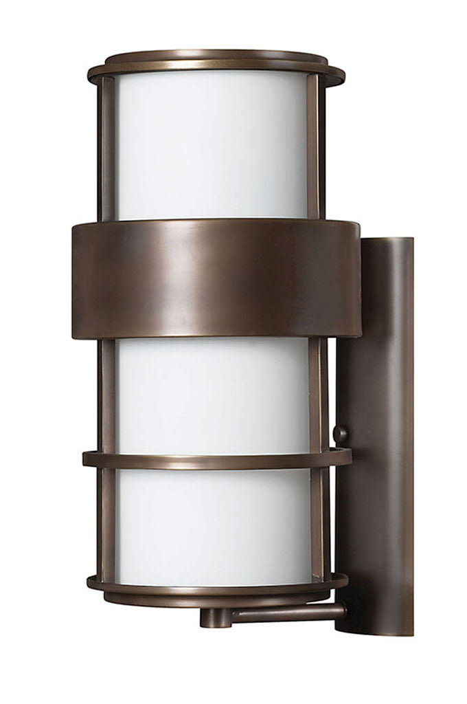 OUTDOOR SATURN Wall Mount Lantern Outdoor Wall Lights Hinkley Metro Bronze 11.5x10.0x20.25