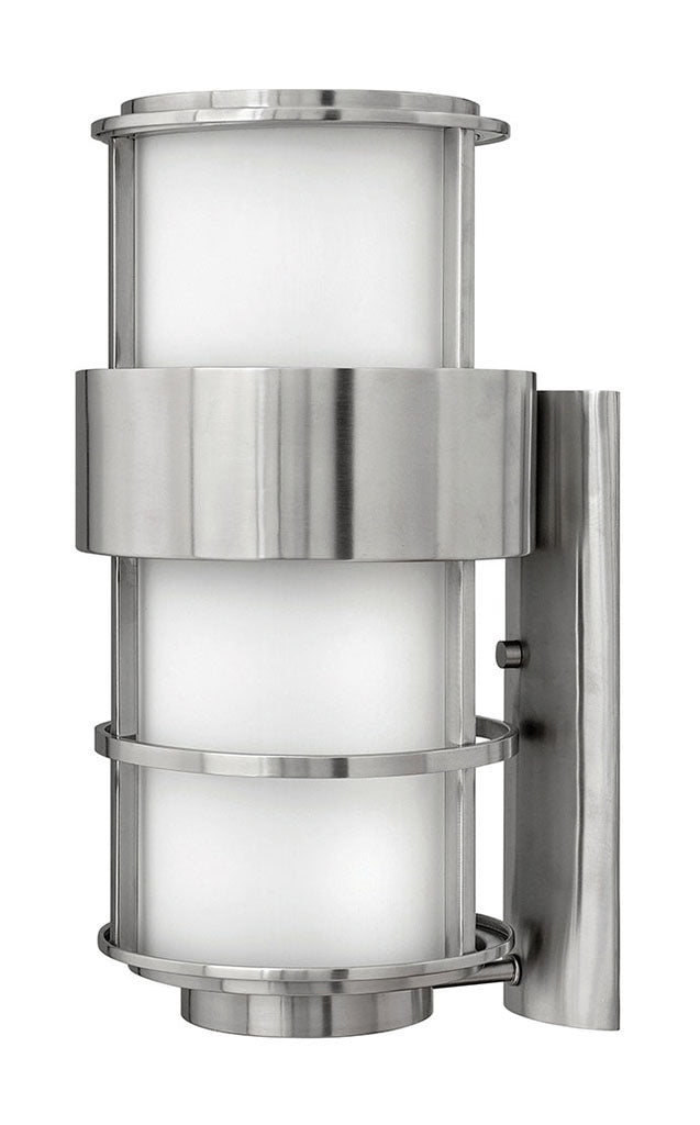 OUTDOOR SATURN Wall Mount Lantern Outdoor Wall Lights Hinkley Stainless Steel 11.5x10.0x20.25