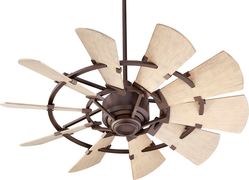 Quorum WINDMILL 44" DAMP FAN -OB 194410 Indoor Ceiling Fans Quorum Bronze  