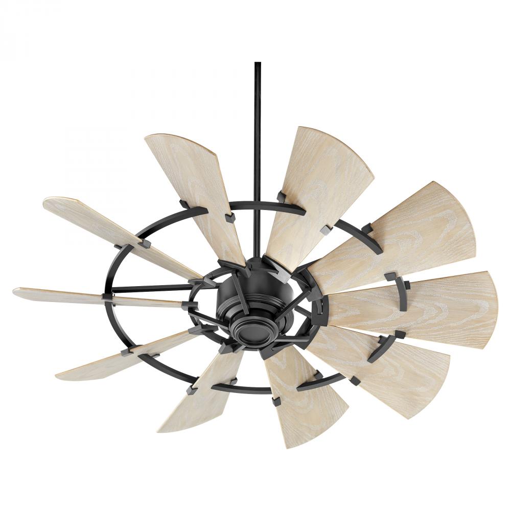 Quorum WINDMILL 52" DAMP FAN -NR 195210-69 Indoor Ceiling Fans Quorum Black  